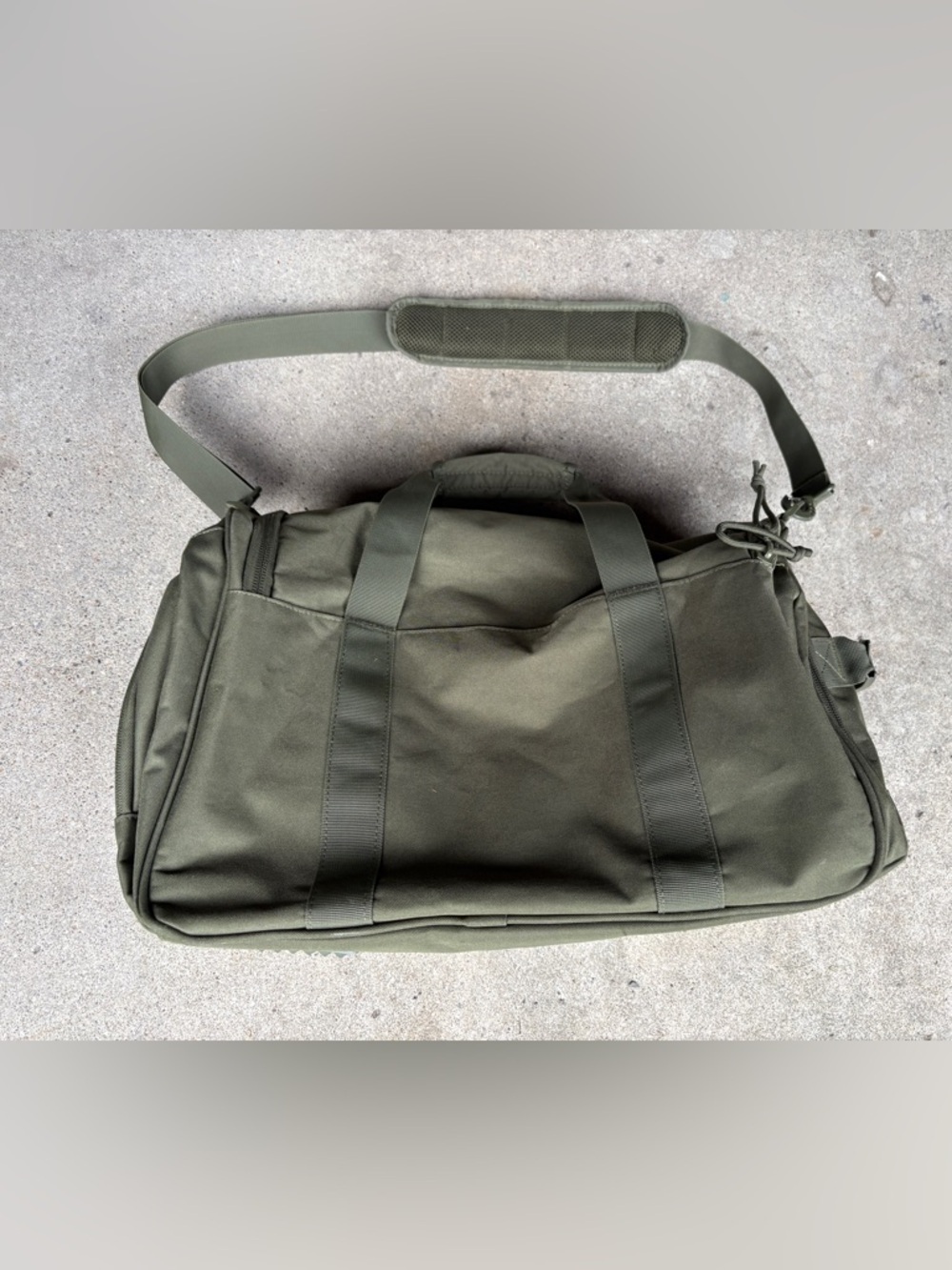 Highland Tactical Squad 1.0 green military duffel bag heavy duty travel - Picture 4 of 16